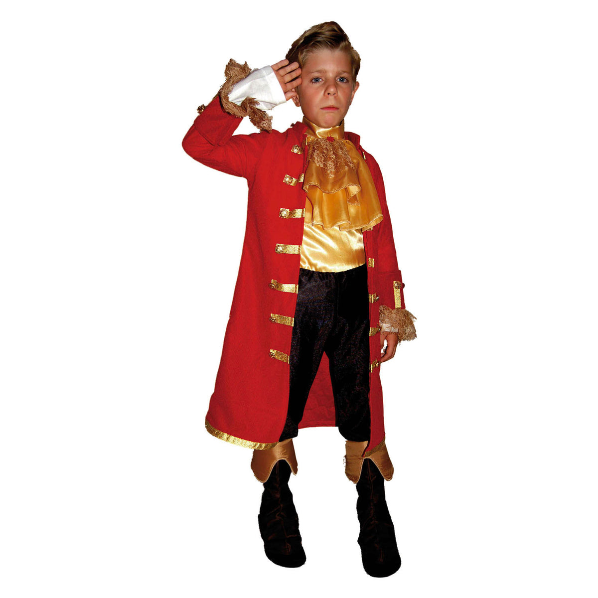 Piet pirat kostume - 4-7 år.