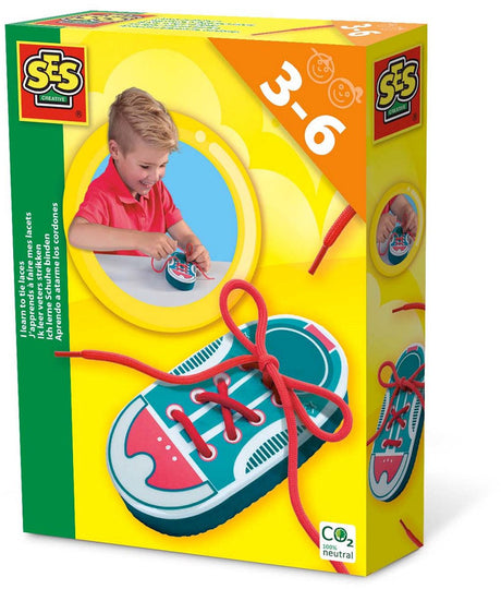 Ses kreativ ses lærer jeg at binde snørebånd