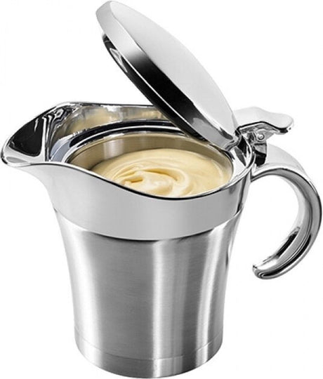 Westmark termo underkop med låg, saucebåd, kapacitet: 0,5l, rustfrit stål plast, sølv, 62242260