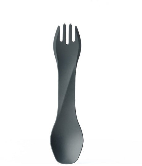 Human gear - gobites bio - genanvendelige - bestik - spork - mørkegrå - camping bestik
