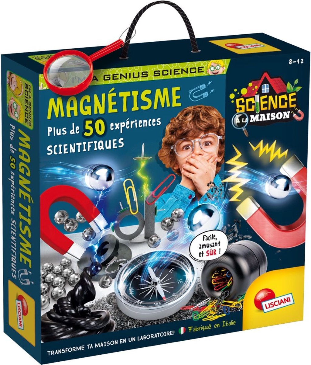 Lisciani Jeg er en genial videnskab a la maison magnetisme