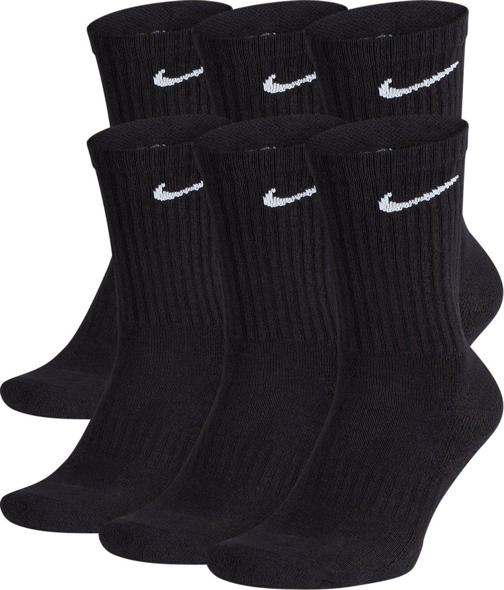 Nike hverdags-pudebesætningsstrømper (6-pak)