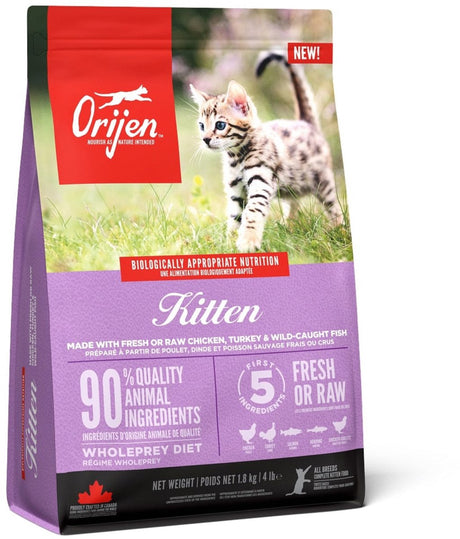 Orijen killing kylling kalkun laks - kattefoder - 1,8 kg