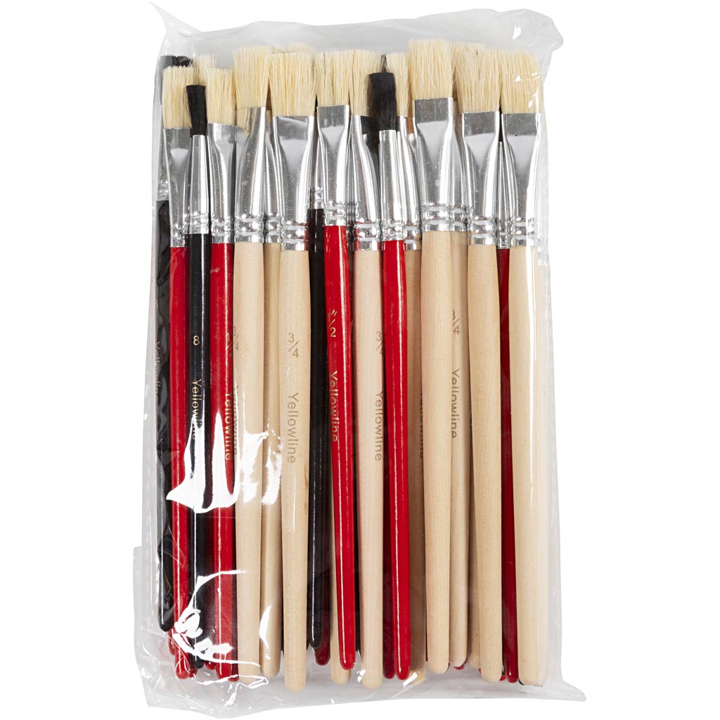 Https: www.cchobby.nl yellowline-børste sæt-størrelse-4-8-10-12-3-4-60-stykke-1-kasse