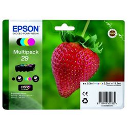 Blækpatron epson 29 sort cyan gul magenta