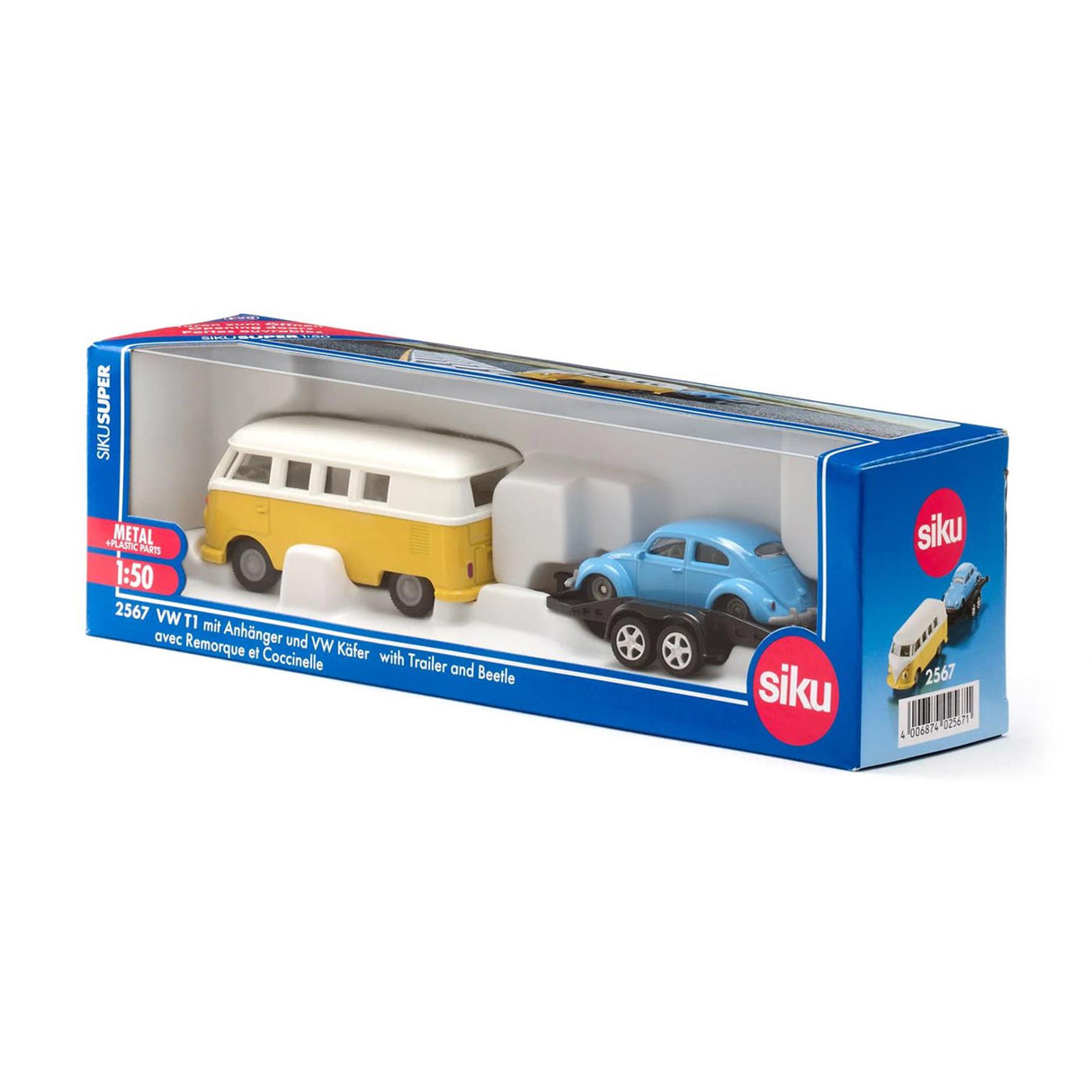 Siku vw t1 trailer en bille 2567