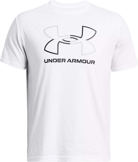 Under Armour UA GL Foundation Update SS-WHT sportstrøje til mænd - hvid - modgrå - sort