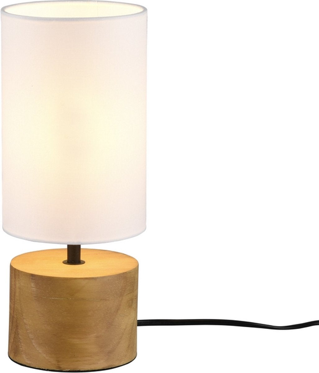 Rl leve din lys virkelighed træagtig - bordlampe - brun; hvid