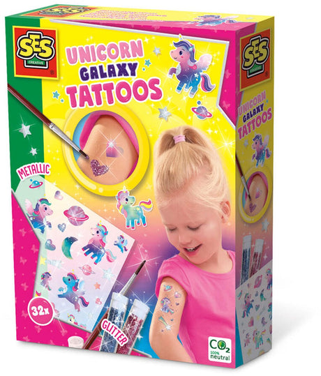 Ses kreative ses unicorn galaxy tatoveringer