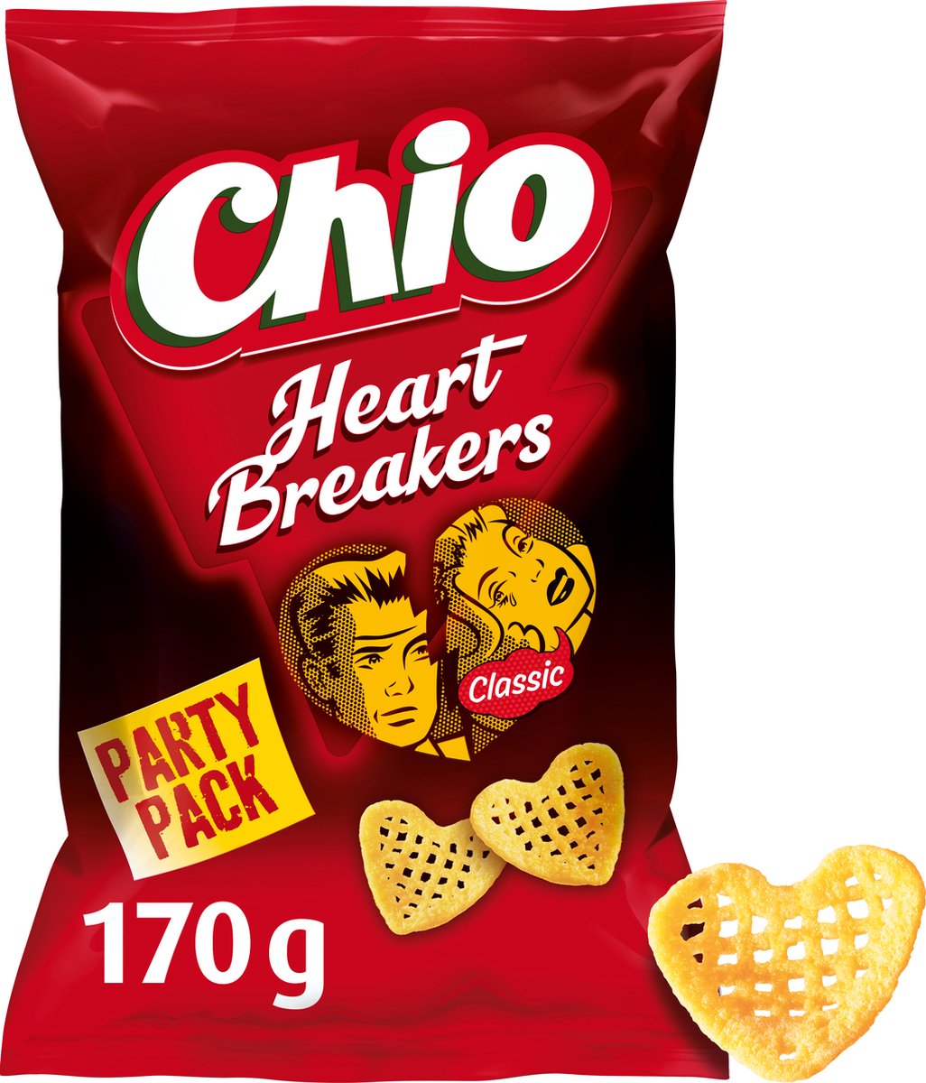 Chio heartbreakers klassisk festpakke - 6 x 170 gram