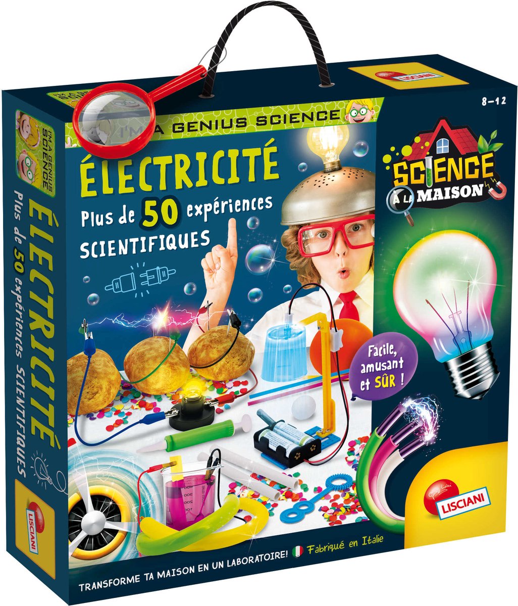 Lisciani Jeg er en genial videnskab a la maison electricite