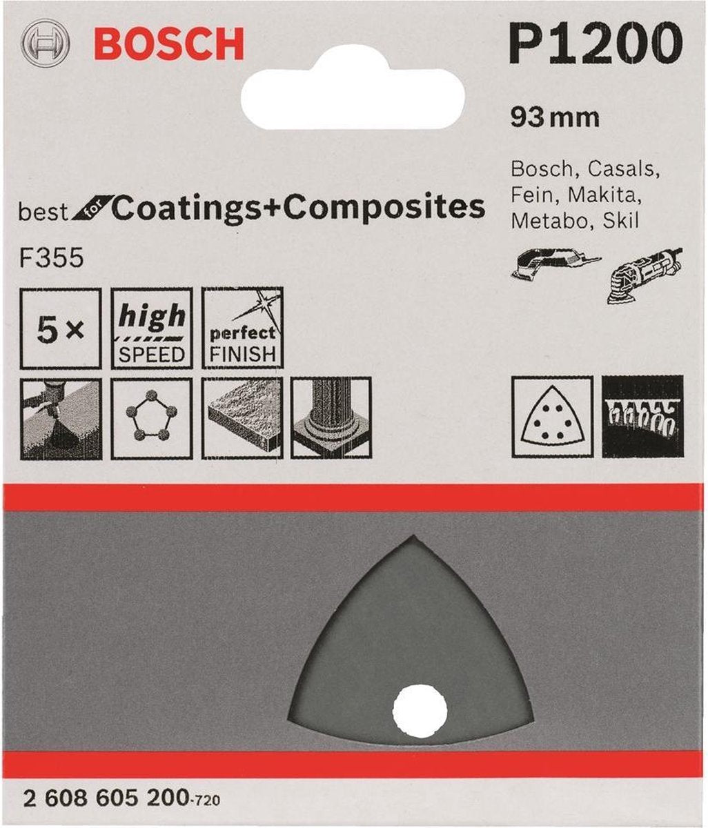 Bosch 5 slibeplade delta best coatings 6.1200