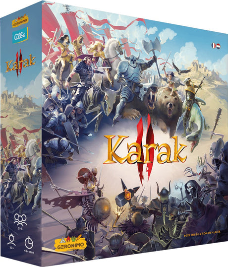 Geronimo spil karak ii - - brætspil - fra 10 år - fra 2 til 5 spillere