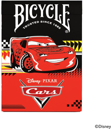 Bicycle ® disney biler - premium spillekort - poker - samleobjekt