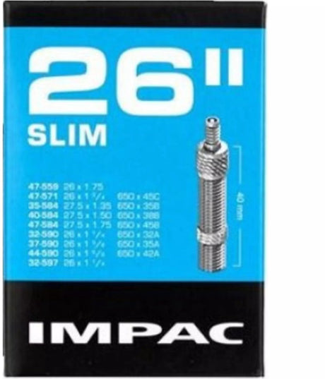 IMPAC (Schwalbe) Inner Tube DV12 26 tommer 32 47-597 40 mm