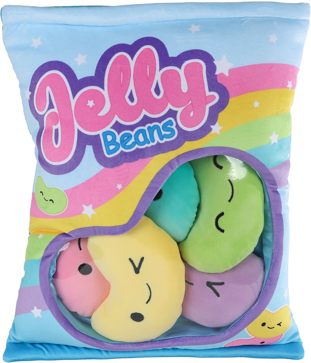 Van manen plys legetøj fluffy menu jelly beans 32cm krammetøj.