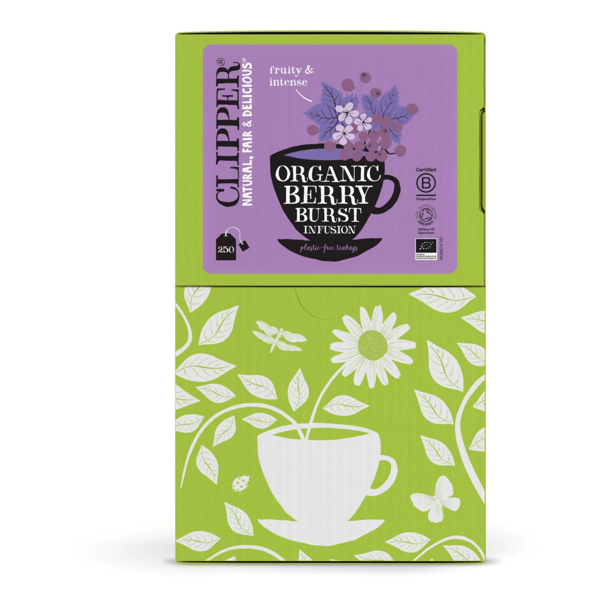 Clipper infusion berry burst økologisk (250 stykker)
