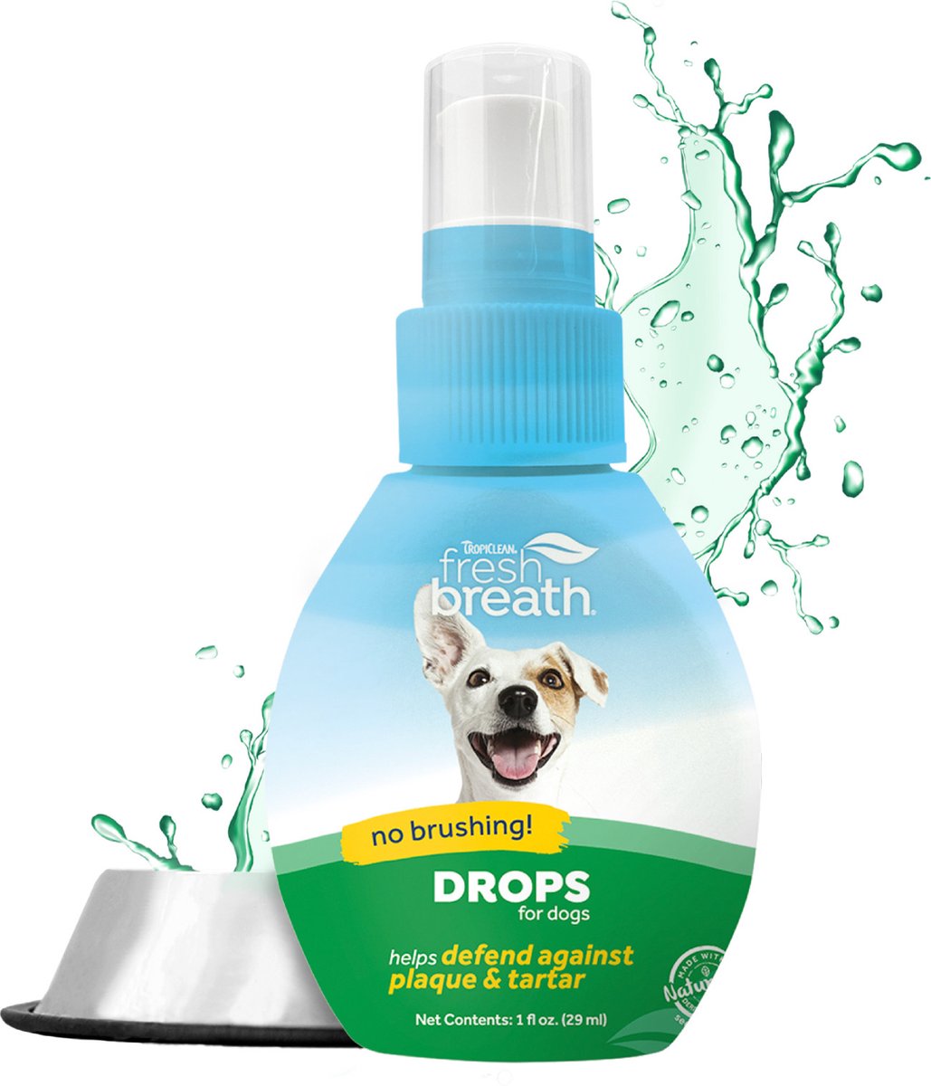 Tropiclean frisk ånde - hundedråber frisk ånde - 29 ml