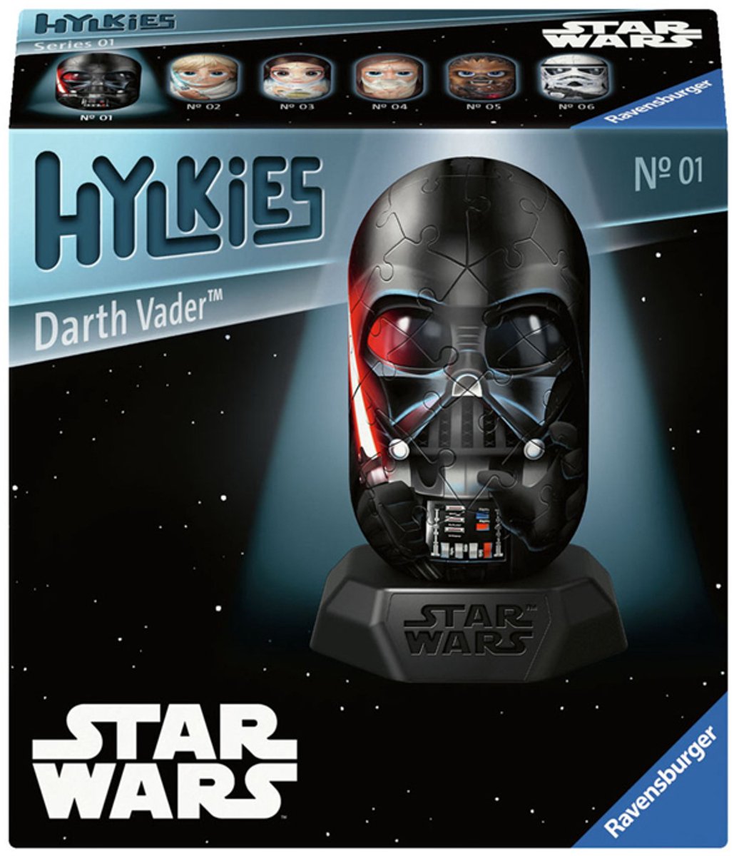 Ravensburger 3D Puzzle Hylkies Star Wars Darth Vader, 54st.
