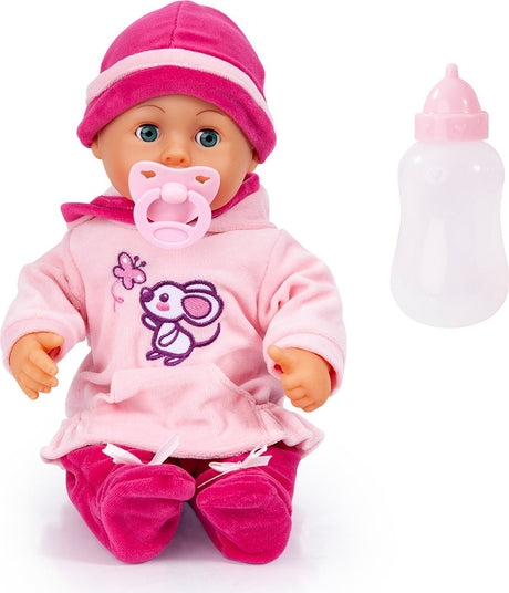 Bayer design - baby dukke første ord baby 38 cm i pink
