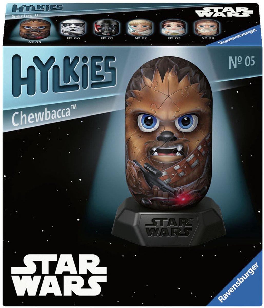 Ravensburger 3D Puzzle Hylkies Star Wars Chewbacca, 54st.
