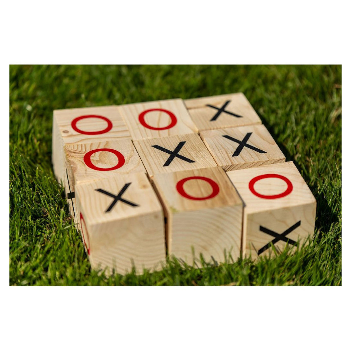 Udendørs leg tic tac toe