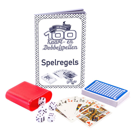 Klovnespil 100 kort terningspil