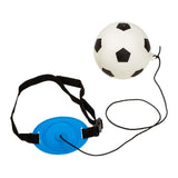 Sportx fodboldtræner - boldspil - bolddiameter 20cm - elastisk snor