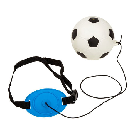 Sportx fodboldtræner - boldspil - bolddiameter 20cm - elastisk snor