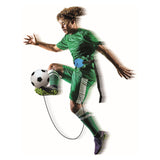 Sportx fodboldtræner - boldspil - bolddiameter 20cm - elastisk snor