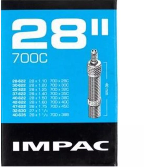 IMPAC (Schwalbe) Inner Tube DV17 28 tommer 28 47-622 40 mm