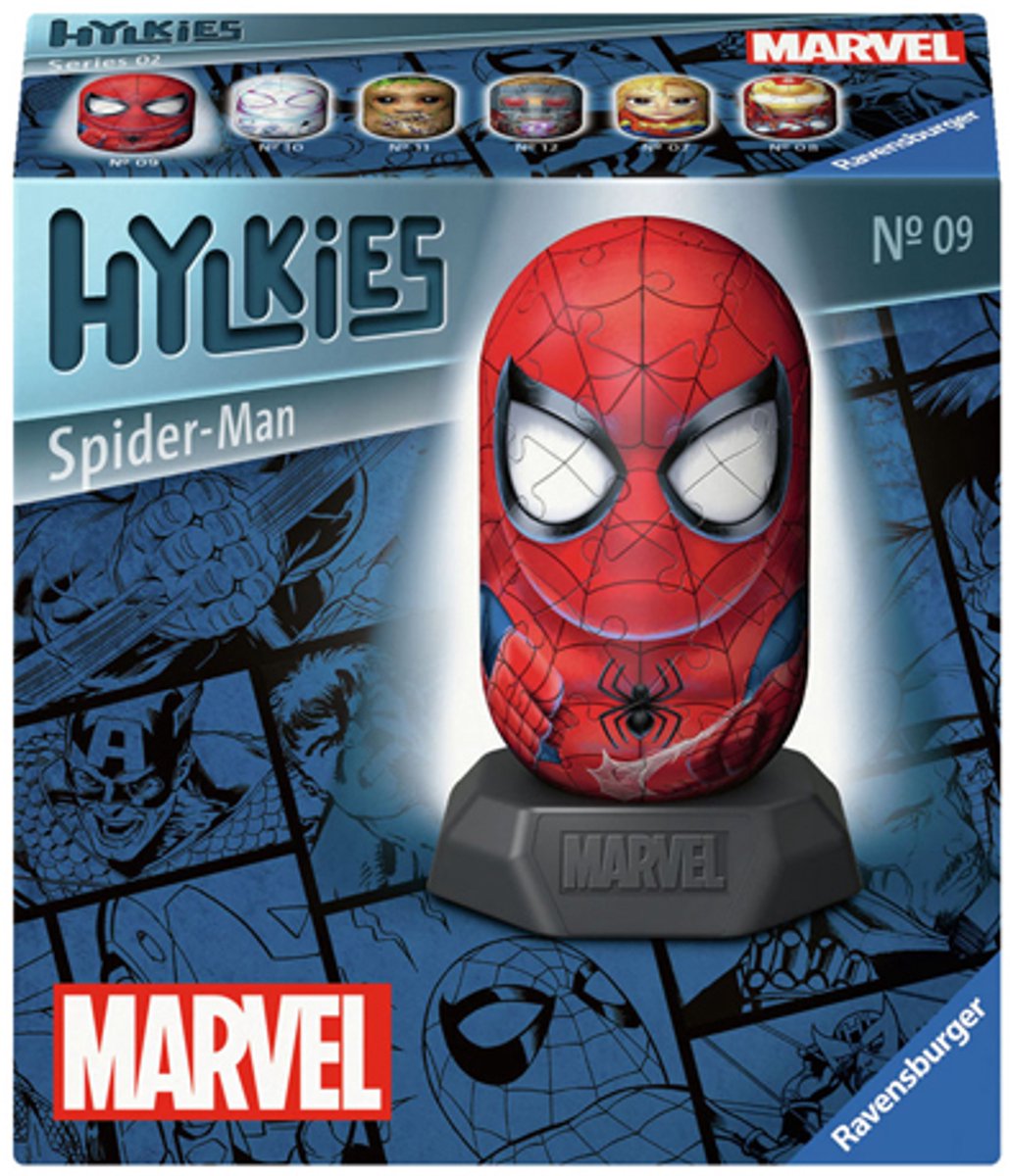 Ravensburger 3D Puzzle Hylkies Marvel Spiderman, 54st.