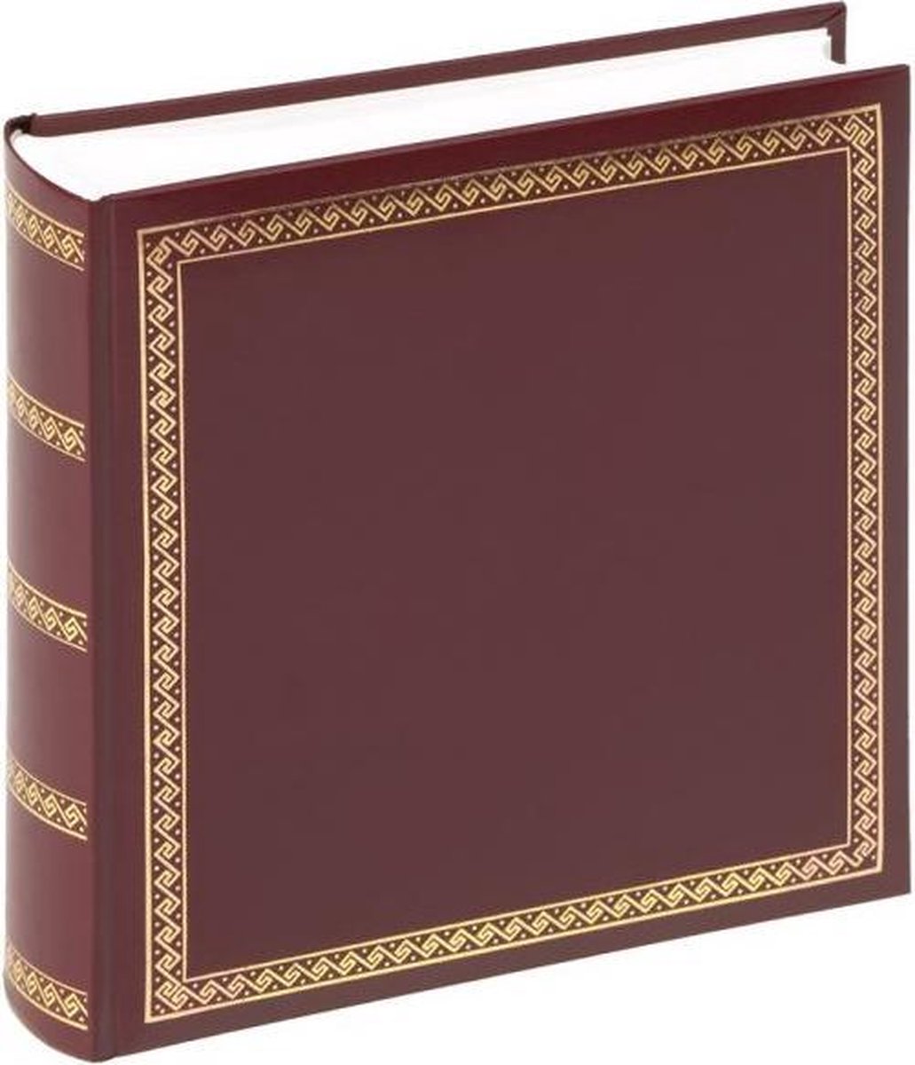 Walther mx-101-r das schicke dicke - klassisk album - størrelse 29 x 32 cm - 100 hvide sider - rød