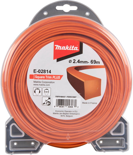 Makita snijlijn vierkant 2,4 mm x 69 m - e-02814