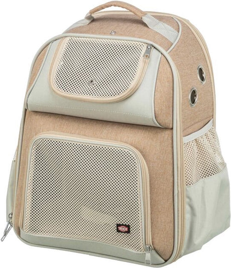 Trixie hunde taske rygsæk pil beige brun