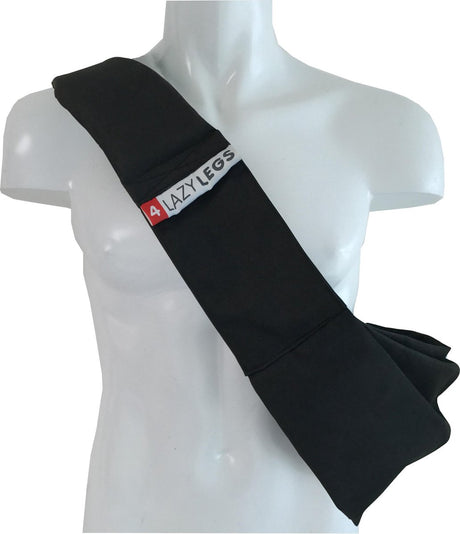 4lazylegs draagtas honden - tot 15kg - kleine honden (80 cm lang bij 30 cm diep) - zwart