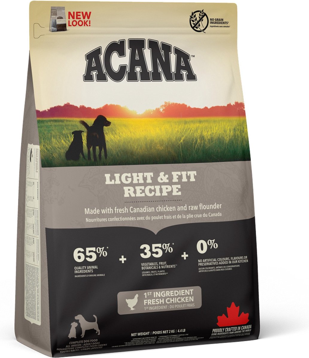 Acana hund let pasform - 2 kg