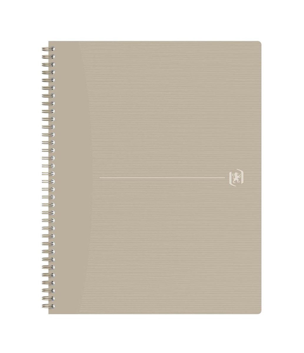 Oxford origins notesbog - holdbar - a4 - linje - 70 ark - sand