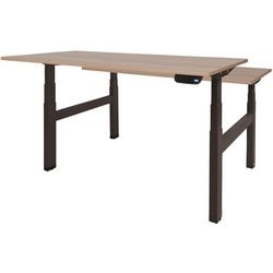 Zit-sta-bureau schaffenburg dextro plus duo t-voet havana cherry