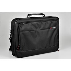 Laptop skuldertaske monolit sort