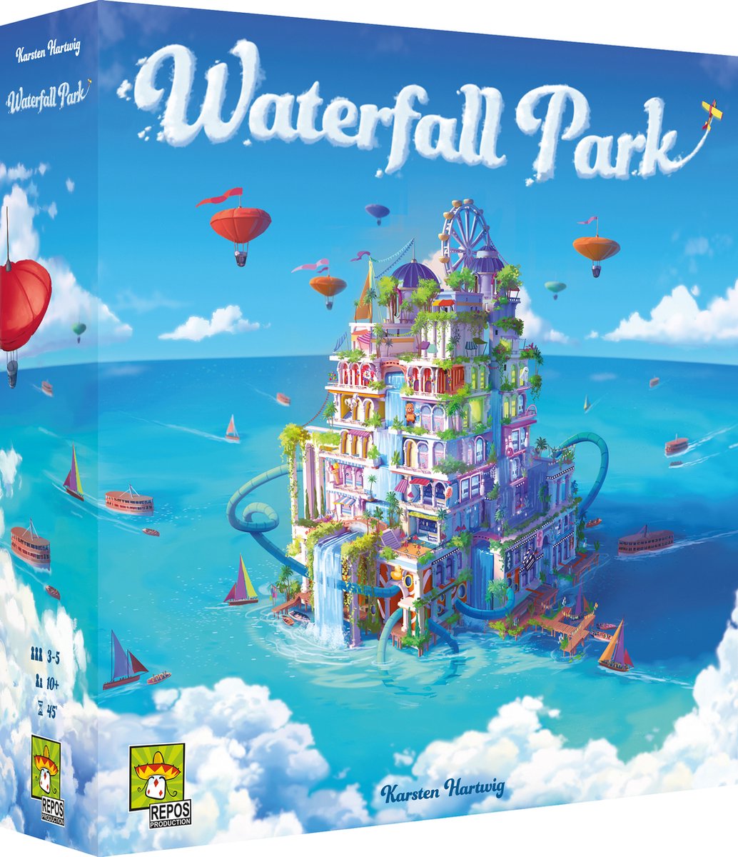 Repos produktion vandfaldspark - brætspil