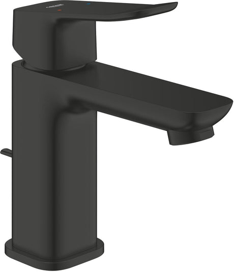 Grohe terninger håndvaskarmatur - s-størrelse - vandbesparende - inklusive pop-up spild - mat sort