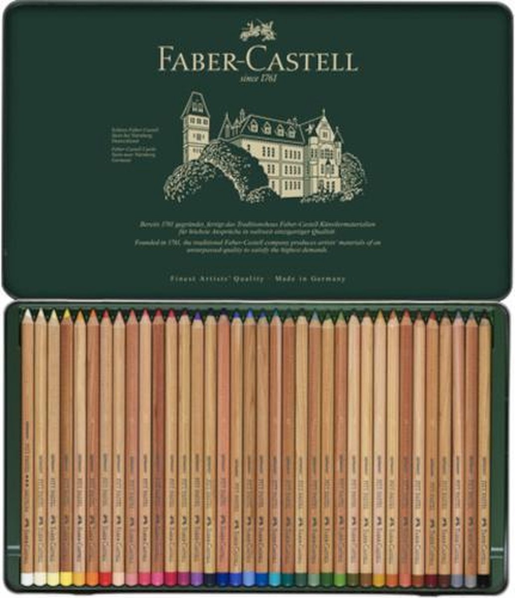 Faber-castell pastelblyanter - pitt - 36 stykker - fc-112136