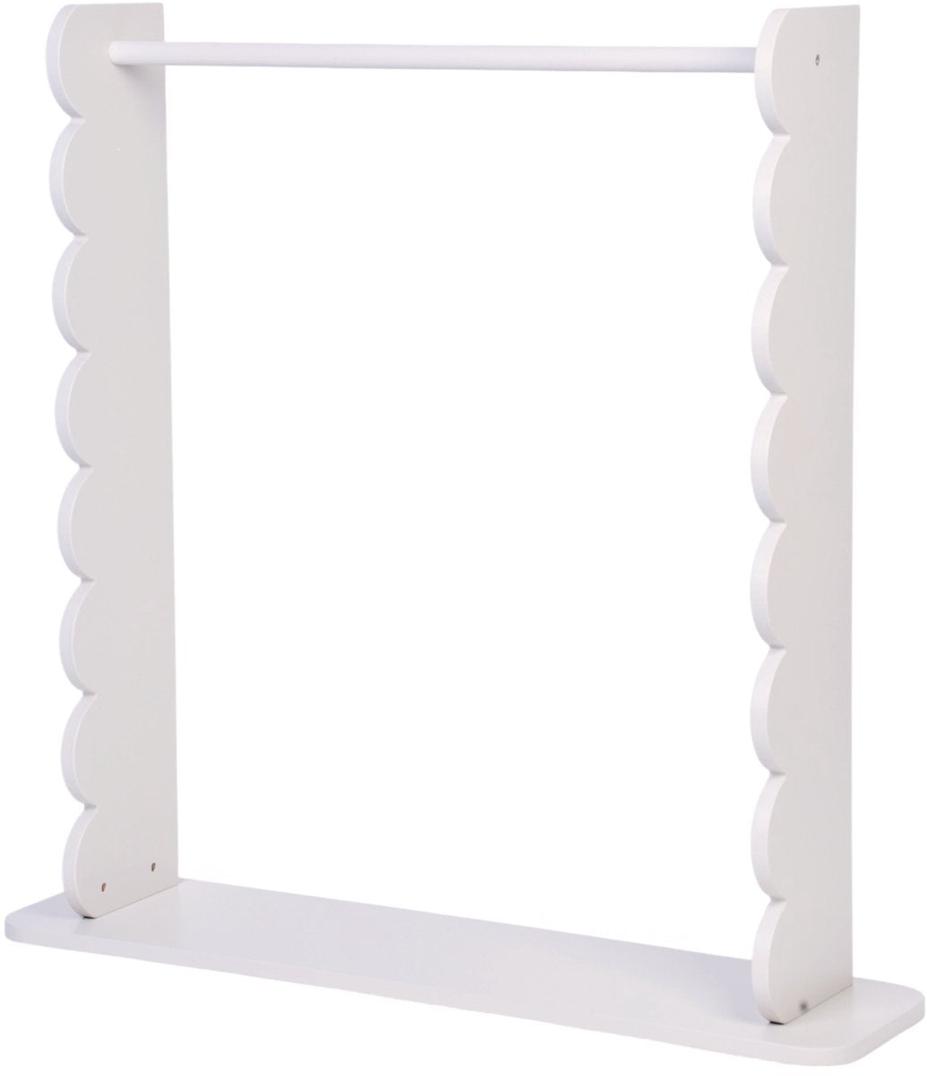 Childhome kiks drømme tøjstativ – 100x25x100 cm – hygge ler – tøjstativ til børneværelset – mdf