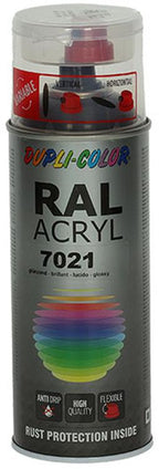 Motip 1000570 - 366185 ral 7021 sort grå 400 ml | 2 stk