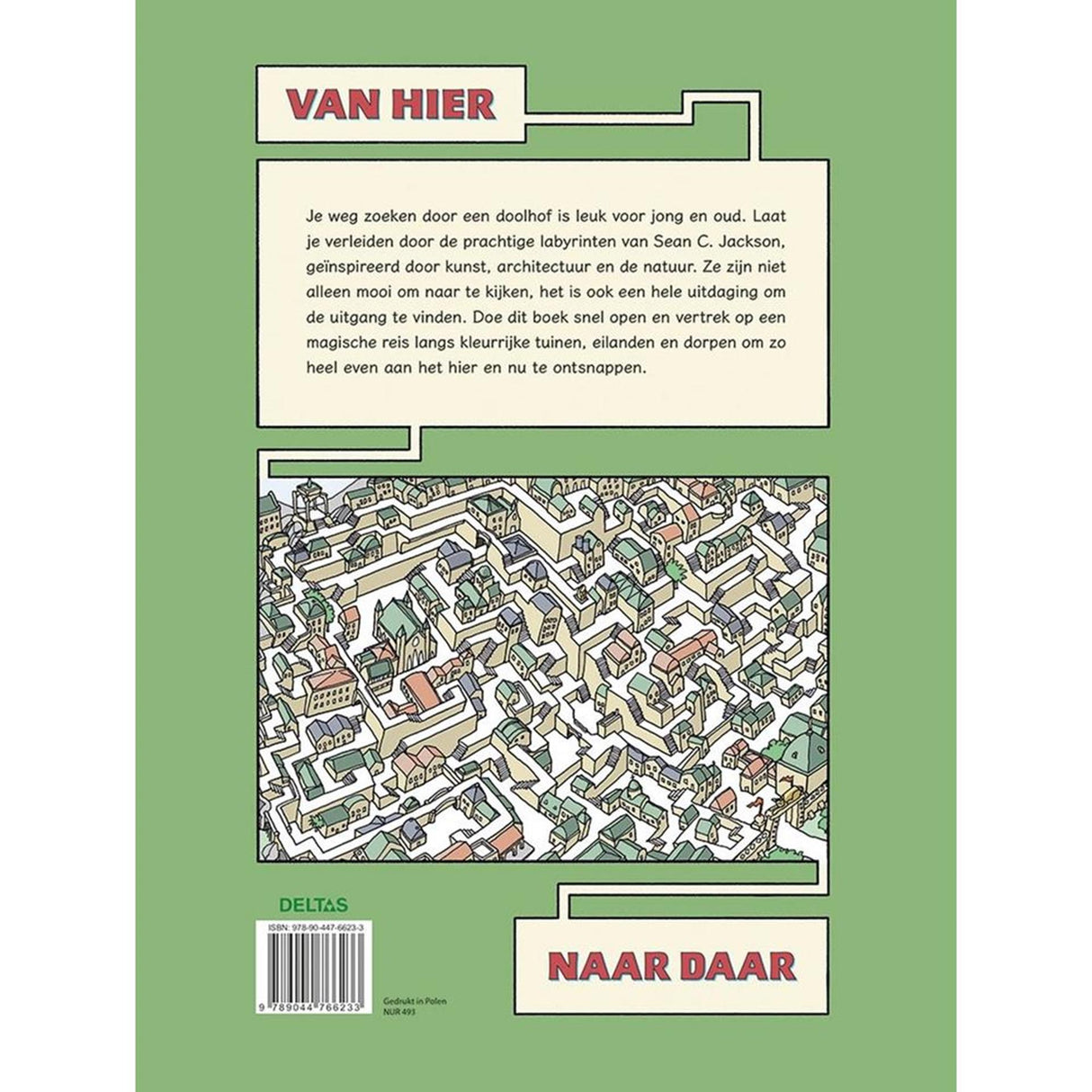 Deltaer fra her til der - en bog fuld af labyrinter
