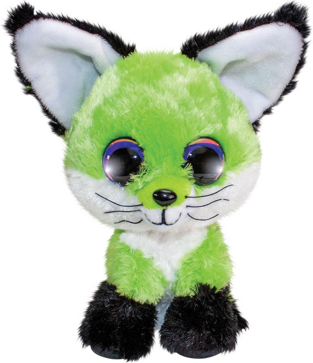 Lumo stjerner lumo fox lime - klassisk - 15cm
