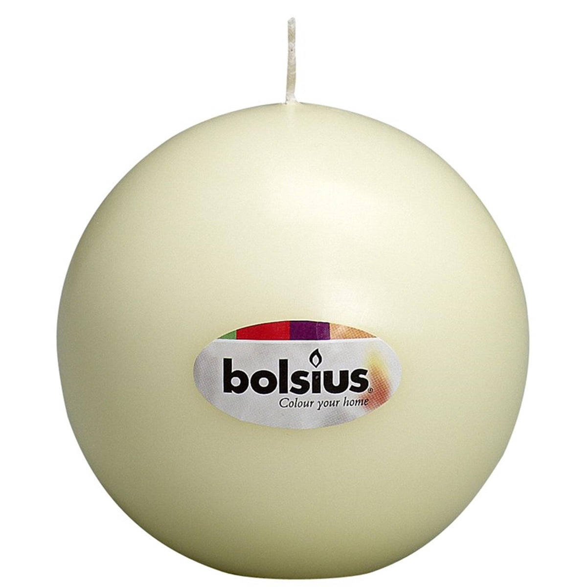 Bolsius kuglelys 70mm elfenben
