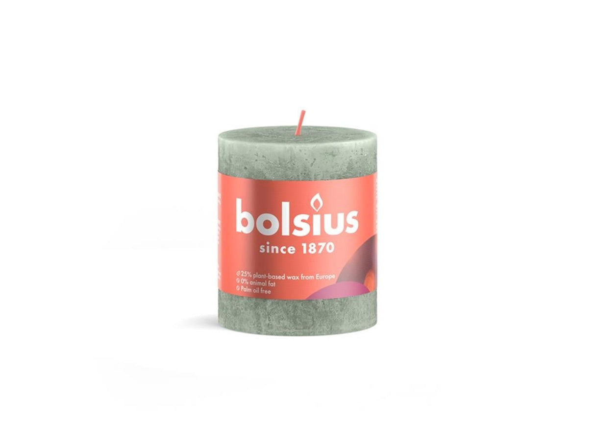 Bolsius søjlelys jadegrøn
