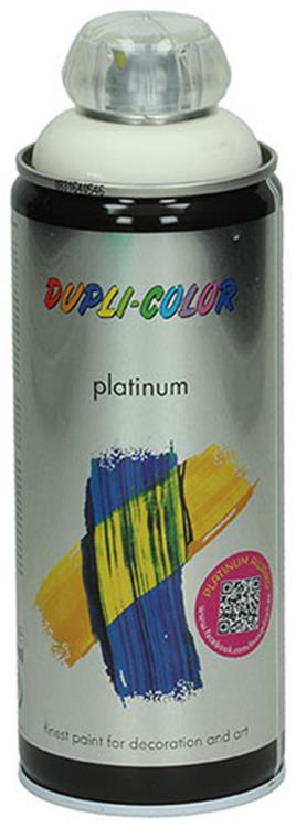 Motip 1002564 - 719837 platin ral 9010 klar hvid 400 ml | 2 stk